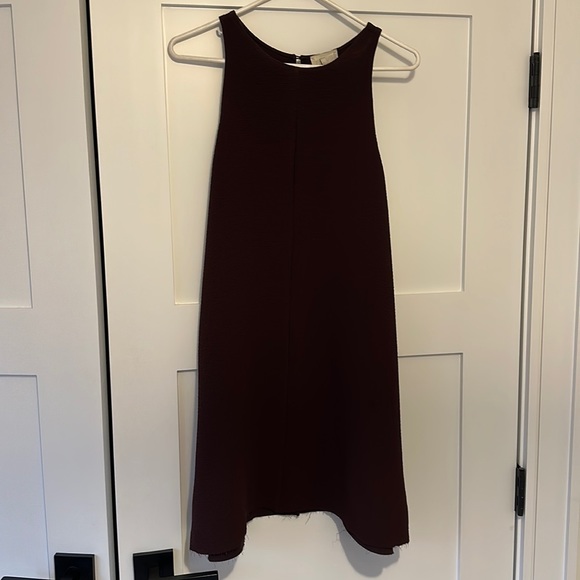 Wilfred Le Fou Trompette Dress- Maroon - Picture 2 of 6